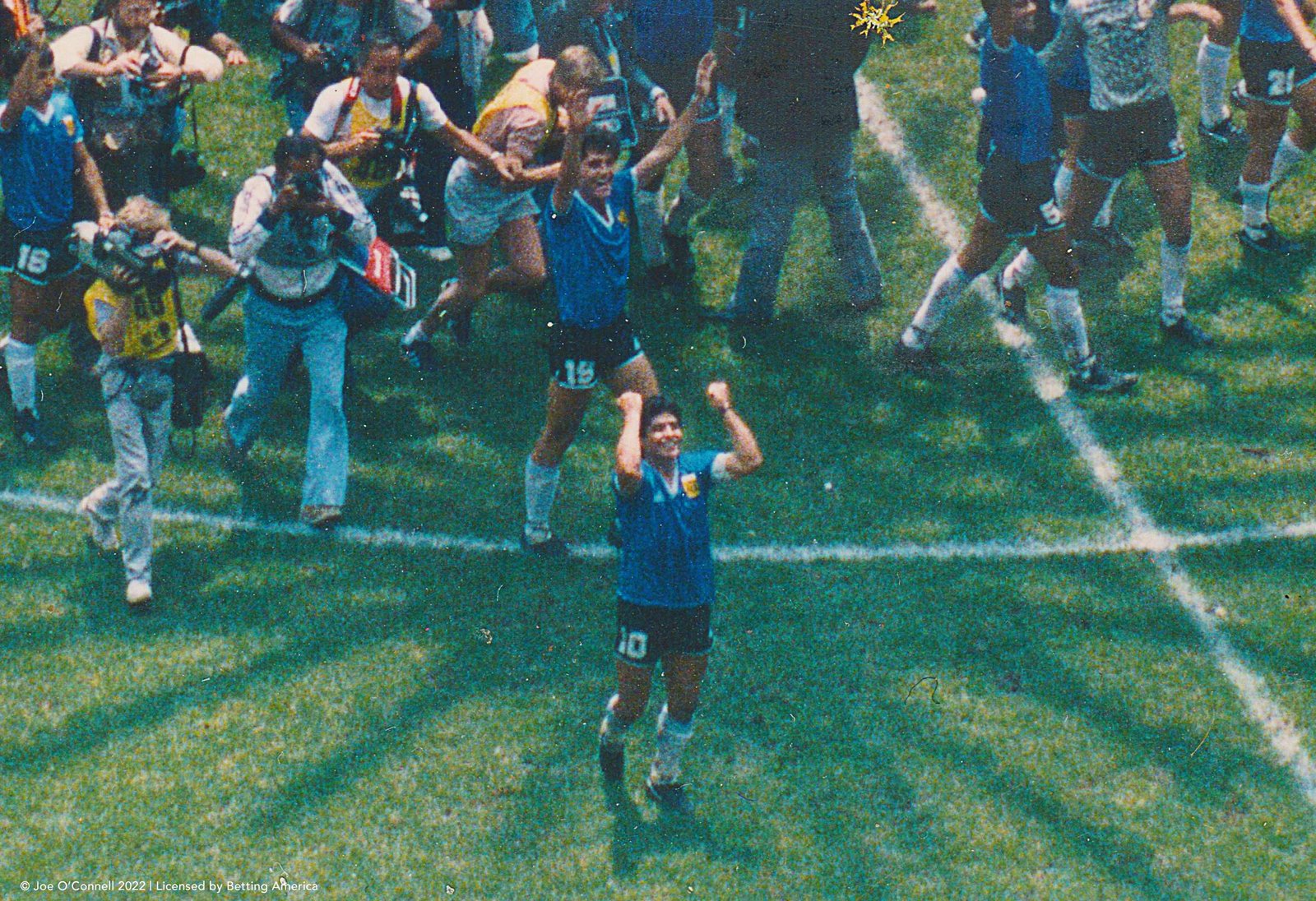 Maradona Celebrates